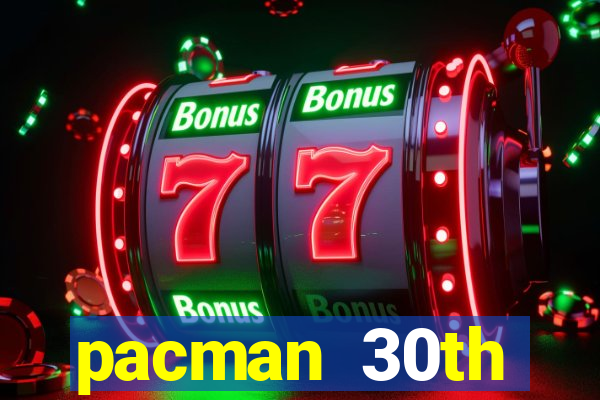 pacman 30th anniversary sonic